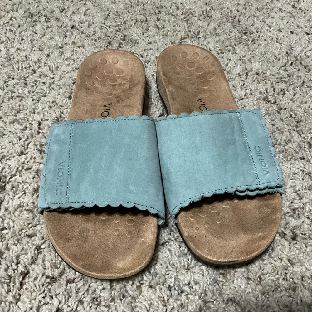 Vionic Women's Aqua Slide Sandals 8.5 - Picture 8 of 12